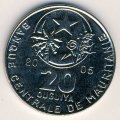 Мавритания 20 угий 2005 год