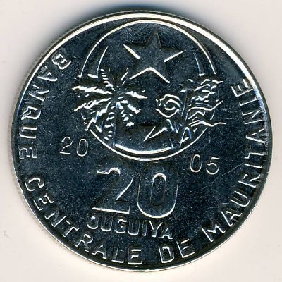 Мавритания 20 угий 2005 год