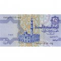 Египет 25 пиастров 2007 год - Мечеть Аль-Саида Айша. Герб - UNC