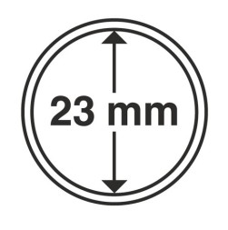 Капсула для хранения монет диаметром 23 мм (Россия)