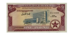Гана 1 фунт 1962 год - UNC