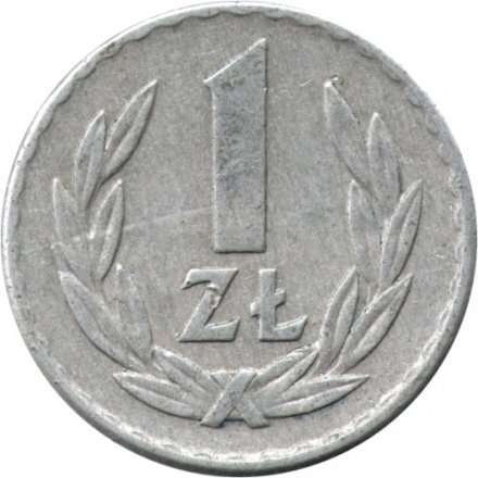 Польша 1 злотый 1965 год