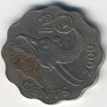 Свазиленд 20 центов 2000 год
