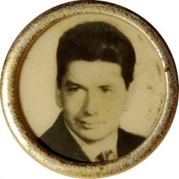 Значок Летчик-космонавт СССР Борис Борисович Егоров, булавка (тип 1)