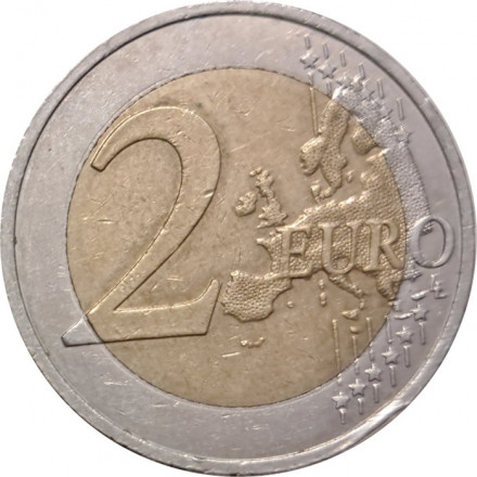 Германия 2 евро 2007 год (D) - 50 лет подписания Римского договора