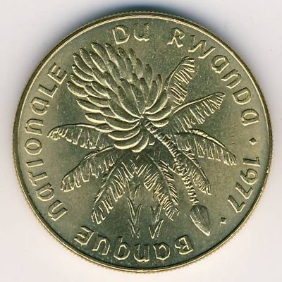 Руанда 20 франков 1977 год