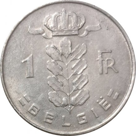 Бельгия 1 франк 1970 год BELGIE