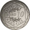 Франция 10 евро 2024 год - Три мушкетера - Д&#039;Артаньян (в буклете)