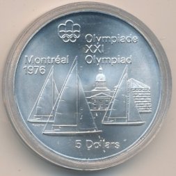 Канада 5 долларов 1973 год