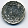 Мексика 10 сентаво 1933 год