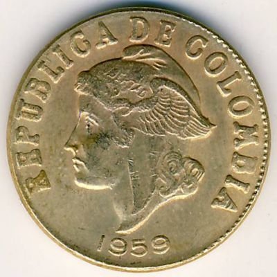 Колумбия 2 сентаво 1959 год