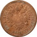 Австрия 1 крейцер 1851 год (E)