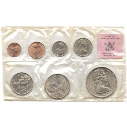 Набор из 7 монет Новая Зеландия 1967 год