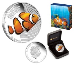 Монета Австралия 50 центов 2010 год - Морская жизнь Австралии - Рыба-клоун
