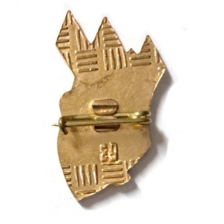 Знак ЛКИ (Ленинградский кораблестроительный институт), синий