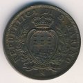 Сан-Марино 10 чентезимо 1935 год