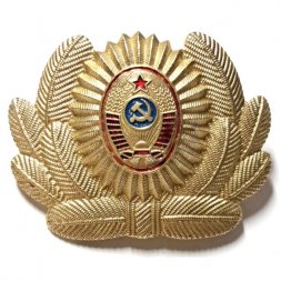 Кокарда Милиция МВД СССР (большая) тип 2