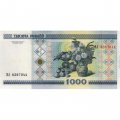 Беларусь 1000 рублей 2000 (2003) год (встроенная защитная нить) - UNC