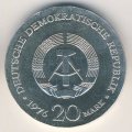 ГДР 20 марок 1976 год
