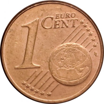 Германия 1 евроцент 2009 год (F)