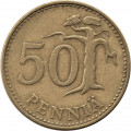 Финляндия 50 пенни 1963 год