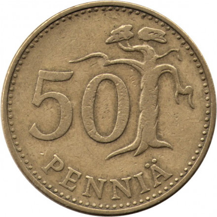 Финляндия 50 пенни 1963 год