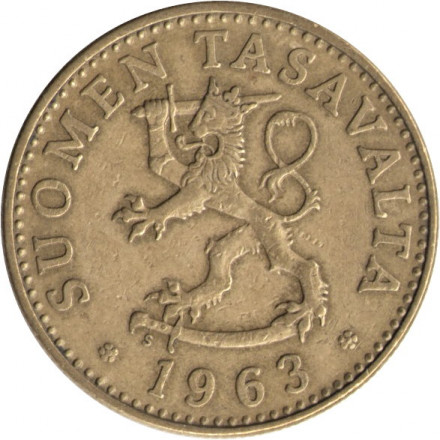 Финляндия 50 пенни 1963 год