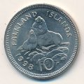 Фолклендские острова 10 пенсов 1998 год - Морские котики