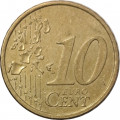 Финляндия 10 евроцентов 1999 год