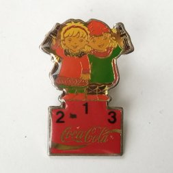 Значок Coca-Cola на цанге