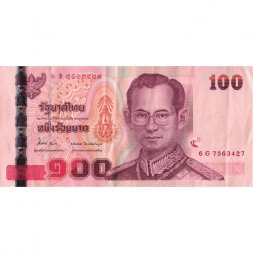 Таиланд 100 бат 2005 год - VF+