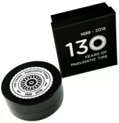 Ниуэ 5 долларов 2018 год - 130 лет пневматической шине