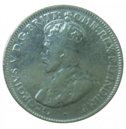 Австралия 6 пенсов 1927 год - Король Георг V