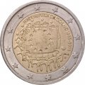 Германия 2 евро 2015 год - 30 лет Флагу Евросоюза (J)