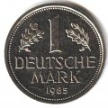 ФРГ 1 марка 1985 год (D)