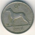 Ирландия 6 пенсов 1947 год