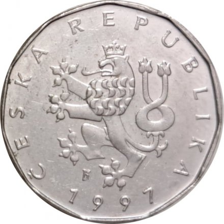 Чехия 2 кроны 1997 год