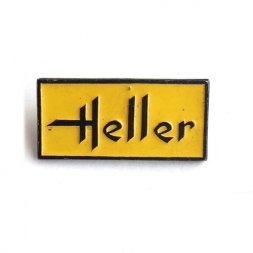 Значок Heller. Производитель масштабных моделей. Франция "Сделано в СССР"