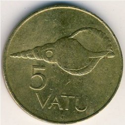 Вануату 5 вату 1983 год