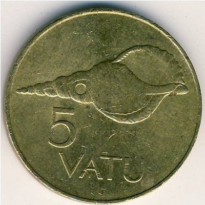 Вануату 5 вату 1983 год