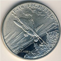 Маршалловы острова 5 долларов 1995 год