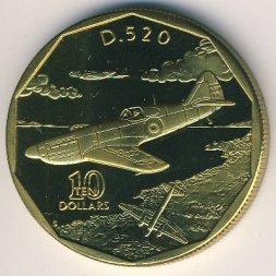 Маршалловы острова 10 долларов 1991 год