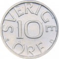 Швеция 10 эре 1989 год - Король Карл XVI Густав