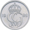 Швеция 10 эре 1989 год - Король Карл XVI Густав