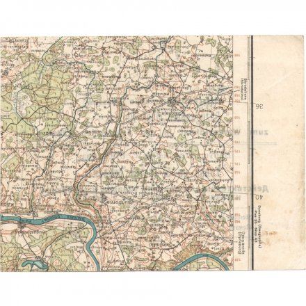 Талон Беларусь 5 рублей 1943 год - г. Борисов - Оккупация VF