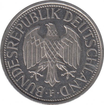 ФРГ 1 марка 1994 год (F)