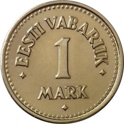 Эстония 1 марка 1924 год