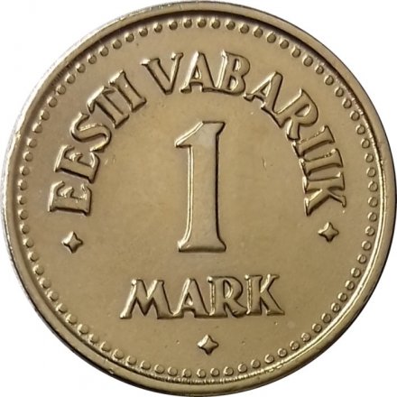Эстония 1 марка 1924 год