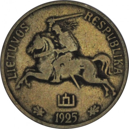 Литва 50 центов 1925 год
