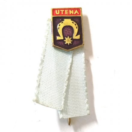 Значок-иголка Utena. Утена. Литва